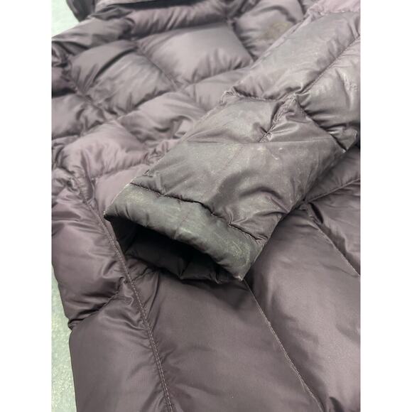 The North Face 600 Goose Down Parka Jacket Long Purple Women’s Size Medium - Picture 5 of 14